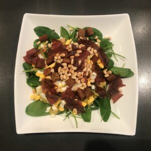 Mehr über den Artikel erfahren Spinatsalat – New York Style