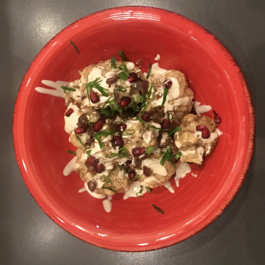 Mehr über den Artikel erfahren Tahini gerösteter Blumenkohl