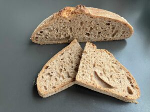 Mehr über den Artikel erfahren Tartine Weizenvollkorn Sauerteigbrot